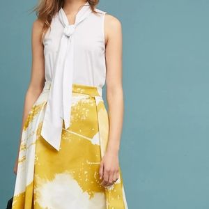 Anthropologie Ellender Midi Skirt